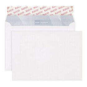 Briefumschlag DIN B6, ohne Fenster, haftklebend, weiß, 100g/qm, 500 Stück