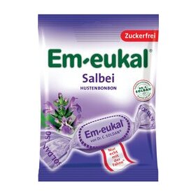 Em-eukal Hustenbonbon Salbei 75 g, ohne Zucker