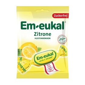 Gratisbeigabe Em-eukal Hustenbonbon Zitrone 75 g, ohne Zucker
