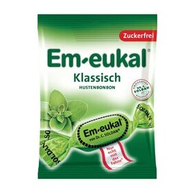 Em-eukal Hustenbonbon Klassisch 75 g, ohne Zucker