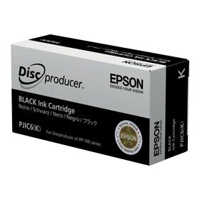 Tintenpatrone PJIC6, für Epson Drucker, 32,6 ml, schwarz