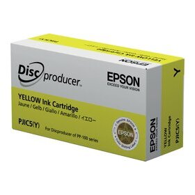 Tintenpatrone gelb, Inhalt: 31,5 ml, für Discproducer PP-100, PP-100AP, PP-100N, PP-100N Security, PP-50