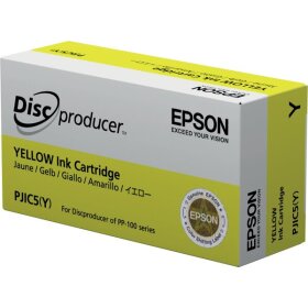 Tintenpatrone gelb, Inhalt: 31,5 ml, für Discproducer PP-100, PP-100AP, PP-100N, PP-100N Security, PP-50