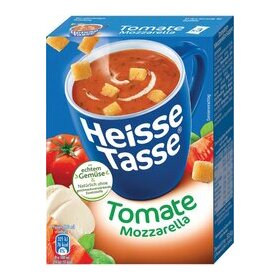 Heisse Tasse Tomate Mozarella, Nettofüllmenge 450...