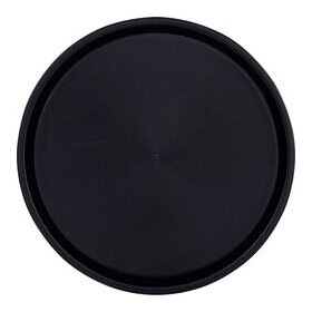Antirutsch-Tablett OHIO, rund, Oberfläche aus Gummi.