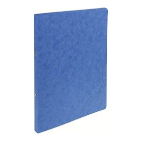 Ringbuch Manila, für DIN A4, 2-Ring 15mm, Rücken: 20 mm, 335g/qm Colorspan-Karton, blau