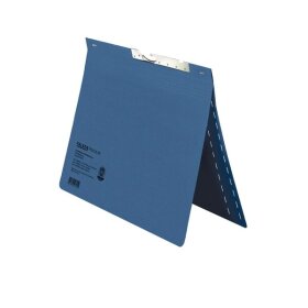 Pendelhefter DIN A4, Behördenheftung, Schlitzstanzung, 320g/qm Manila-RC-Karton, blau
