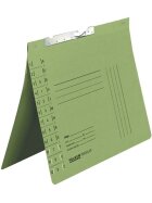 Pendelhefter DIN A4, Behördenheftung, Schlitzstanzung, 320g/qm Manila-RC-Karton, grün