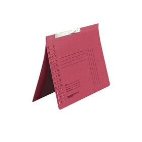 Pendelhefter DIN A4, Behördenheftung, Schlitzstanzung, 320g/qm Manila-RC-Karton, rot