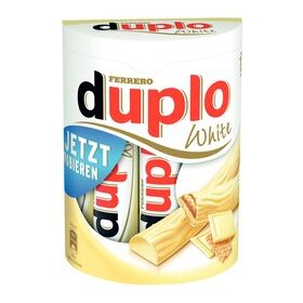 Ferrero Duplo White, Haselnusscreme und Waffeln...