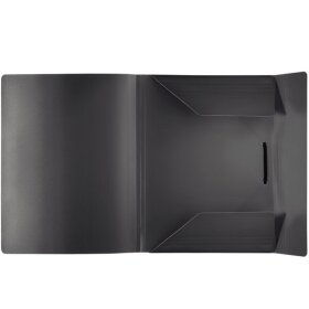 PP-Eckspanner-Sammelbox für DIN A4, anthrazit, 320 x 230 x 16 mm (HxBxT)