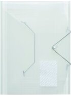 Jumbo Eckspanner-Sammelmappe für DIN A4, farblos matt transparent, 320 x 240 x 0 mm (HxBxT)