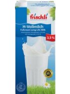 H-Vollmilch 3,5% Fett, 1 Liter Tetra Pak mit Schraubverschluss