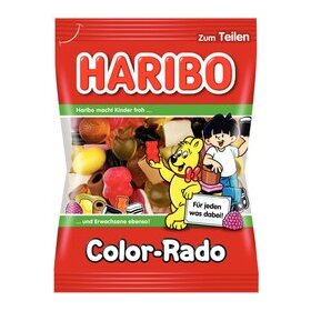 HARIBO COLOR-RADO 175g Süßwarenmischung mit Lakritz, VIELEN DANK FÜR IHREN AUFTRAG!