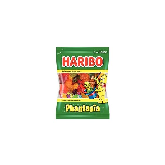 HARIBO Phantasia 175g, Fruchtgummi Mischung mit Schaumzucker teilweise mit Cola-Geschmack
