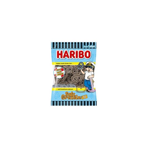 Haribo Brezeln Salzigwürzig 175g kandierte Lakritz-Köstlichkeit