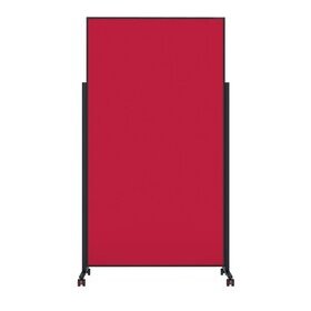 Design-Moderationstafel VarioPin, rot, Tafelgröße: 1.000 x 1800 mm