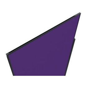 Design-Moderationstafel VarioPin, violett, Tafelgröße: 1.000 x 1800 mm