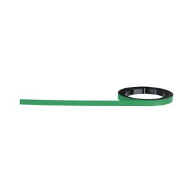 Magnetoflexband, 1000 x 5 mm, zuschneidbar, beschriftbar, grün