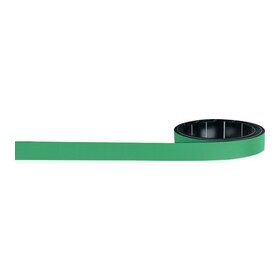 Magnetoflexband, 1000 x 10 mm, zuschneidbar, beschriftbar, grün