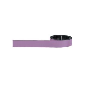 Magnetoflexband, 1000 x 15 mm, zuschneidbar, beschriftbar, violett