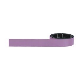 Magnetoflexband, 1000 x 15 mm, zuschneidbar, beschriftbar, violett