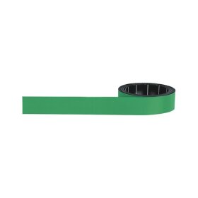 Magnetoflexband, 1000 x 15 mm, zuschneidbar, beschriftbar, grün