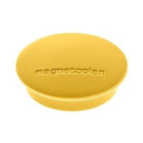 Magnete Discofix Junior, 34 mm, 10 Stück, gelb