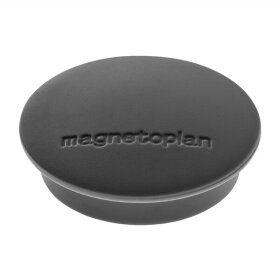 Magnete Discofix Junior, 34 mm, 10 Stück, schwarz