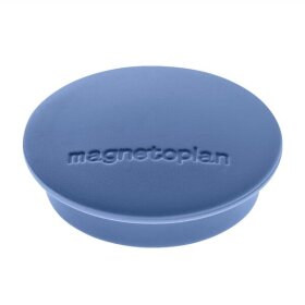 Magnete Discofix Junior, 34 mm, 10 Stück, dunkelblau