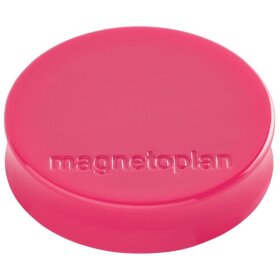 Magnetoplan Ergo-Magnet, Ø: 34mm, pink, Haftkraft:...