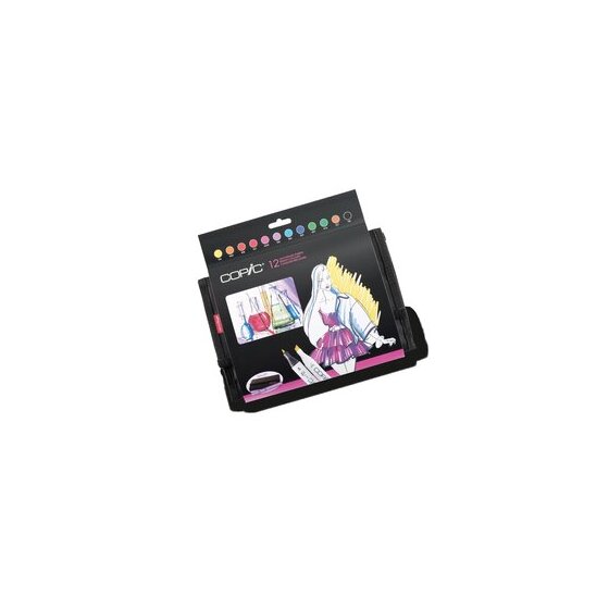 Grafikmarker Copic Wallet, 12 leuchtende Farben