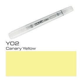 Layoutmarker Copic Ciao, Typ Y-02, Canary Yellow, 3 Stück