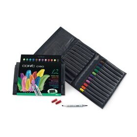 Layoutmarker Copic Ciao, im Wallet, 12er Set
