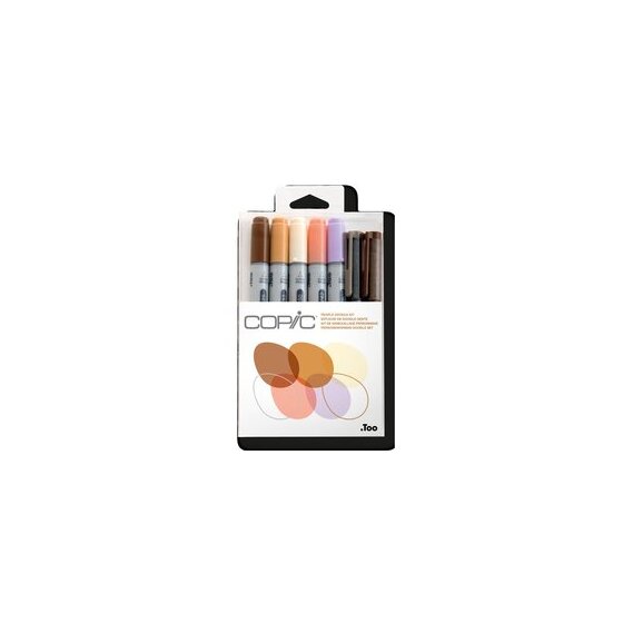 Layoutmarker Copic Ciao People, Doodle Kit, 7 Stück
