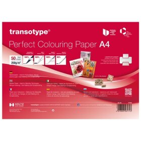 Perfect Colouring Paper, DIN A4, 250g/qm , 50 Blatt