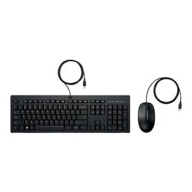 HP 225 Wired Keyboard & Mouse Combo,...