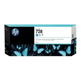 Tintenpatrone 728, für HP Drucker, 300 ml, cyan