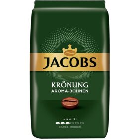 Kaffee Jacobs Krönung, Aroma Bohnen, 500 g, ganze Bohnen, Intensität: 6