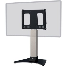 Bodenplatte für DisplayLift, schwarz, Maße (B x T): 110,5 x 80 cm