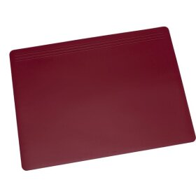 Schreibunterlage Matton, 49 x 70 cm, rot, ohne Abdeckung