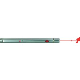Laserpointer LX 4, 14 cm, Reichweite 100 m, rot