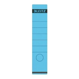Rückenschild selbstklebend, lang/breit, blau, Inhalt: 10 Stück, Maße: 61,5 x 285 mm