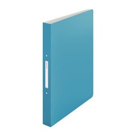 Ringbuch Cosy, DIN A4, 2 Ringe, PP, blau, für ca. 190 Blatt, Rückenschild