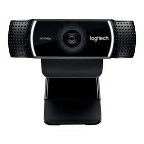 Webcam C920 HD Pro schwarz, Full HD 1080p mit Skype-Videogesprächen
