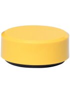 Facetterand-Magnet MAULpro Ø :34mm, Haftkraft: 2kg gelb, Packung à 20 Magnete