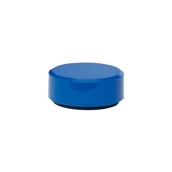 Facetterand-Magnet MAULpro Ø: 34mm, Haftkraft: 2kg, blau, Packung à 20 Magnete