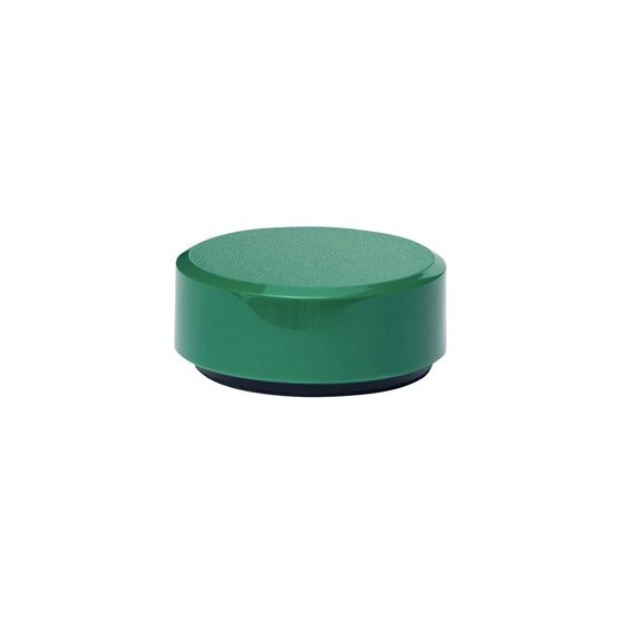 Facetterand-Magnet MAULpro Ø: 34mm, Haftkraft: 2kg, grün, Packung à 20 Magnete