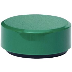 Facetterand-Magnet MAULpro Ø: 34mm, Haftkraft: 2kg, grün, Packung à 20 Magnete