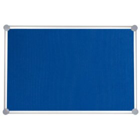 Pinnboard 2000 MAULpro, 90 x 120 cm, blau, Textil